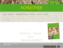 Tablet Screenshot of holzprodukte-achleitner.at